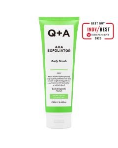 Q+A AHA Exfoliator Body Scrub (250ml)