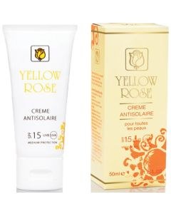 Yellow Rose Creme Antisolaire (UVA/UVB) SPF 15