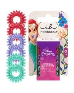 Invisibobble Disney Princess Original Hair Spiral - Ariel (6pcs)