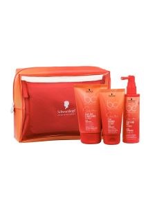 Schwarzkopf Professional BC Bonacure Sun Beach Bag (Scalp & Hair Mist 100ml, 2-in-1 Treatment 75ml & Scalp, Hair & Body Cleanse 100ml)