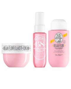 Sol De Janeiro Beija Flor Gift Set (Body Wash 90ml, Elasti-Cream 50ml & Perfume Mist 30ml)