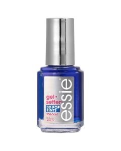 Essie - Gel Setter 3D Pop Tints Top Coat - Birds Eye Blue (13,5ml)