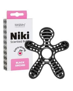 Mr & Mrs Fragrance Niki Scented Refill Car Fragrance - Black Orchid