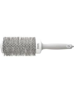 Olivia Garden Expert Blowout Speed Hair Brush - White & Grey (55mm)