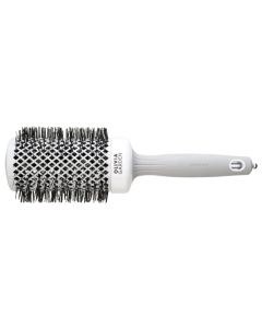 Olivia Garden Expert Blowout Shine ID2006 Hair Brush - White & Grey (55mm)