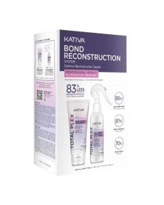 Kativa Bond Reconstruction System Kit (Builder Concentrate 70ml & Protector Leave-in Sealant 60ml)