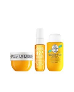 Sol De Janeiro Brazilian Bum Bum® Gift Set (Shower Cream-Gel 90 ml, Cream 50ml & Fragrance Mist 30ml)
