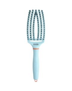 Olivia Garden Inner Child Fingerbrush Hairbrush - Bubble Blue