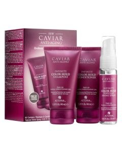 Alterna Caviar Anti-Aging Endless Color Vibrancy & Shine (Shampoo 40ml, Conditioner 40ml & Shine Spray 25ml)