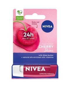 Nivea Cherry Shine Lip Balm (4.8g)