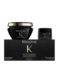 Kérastase Chronologiste - Rituel Noir Régénérant Gift Set (Masque Noir 200ml & Perles Concentré 50ml)
