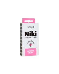 Mr & Mrs Fragrance Niki Scented Refill - Citrus & Musk