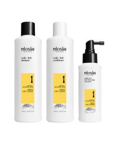 Nioxin Pro Clinical Scalp System 1 Trial Kit (Shampoo 150ml, Conditioner 150ml & Treatment 50ml)