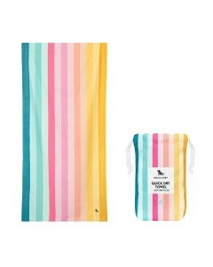 Dock & Bay Quick Dry Beach Towel Cabana - Coastal Candy L (160x90cm)