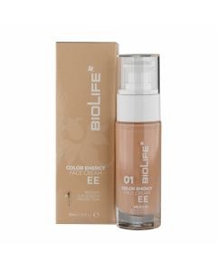 Biolife - 01 Color Energy Face Cream EE Medium Sun Screen Protection (50ml)