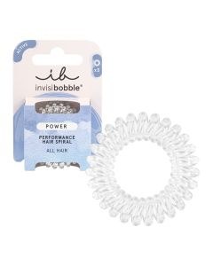 Invisibobble Power Performance Hair Spiral - Crystal Clear (3pcs)