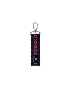 Rain Lab Ethnic Keychain - Dark Blue XL