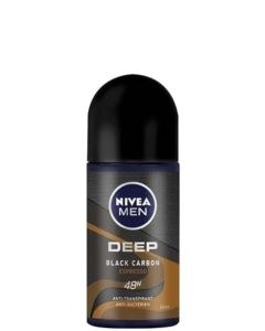 Nivea Men Deep Black Carbon Espresso 48h Anti-Perspirant Roll-On (50ml)