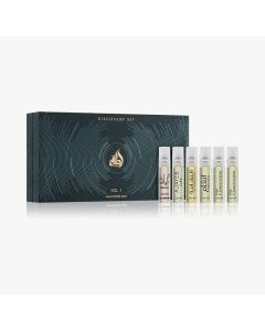 Lattafa Discovery Set Vol. 1 Eau De Parfum (His Confession 4ml, Her Confession 4ml, Teriaq 4ml, Angham 4ml, Ajayeb Dubai 4ml, Al Nashama 4ml)