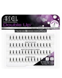 Ardell Professional Double Up Duralash Knotted Double Flares - Short Black (56pcs)