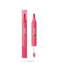 Pupa Vamp! Marker Duo - 006 Dragon Fruit (Lip Marker 1.4ml & Oil Gloss 2.6ml)