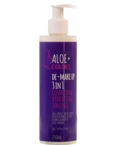 Aloe+ Colors - De-MakeUp 3 in 1 - Cleansing Hydrating Toning (250ml)