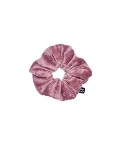 Rain Lab Dusty Rose Velvet Scrunchie