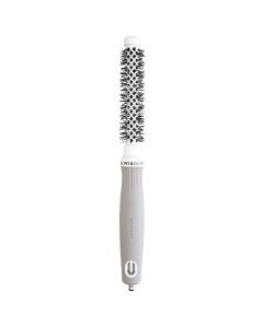 Olivia Garden Expert Blowout Shine ID2001 Hair Brush - White & Grey (15mm)