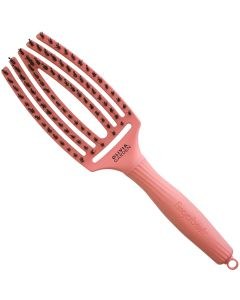 Olivia Garden Fingerbrush I'm Perfection Hair Brush - Radiant Peach