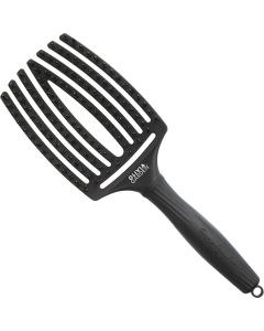 Olivia Garden Fingerbrush Combo Hairbrush Large - Black