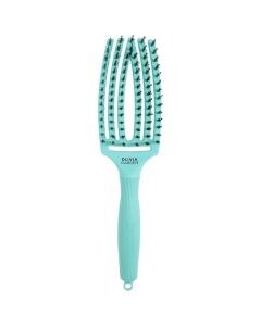 Olivia Garden Fingerbrush Combo Medium Brush - Mint