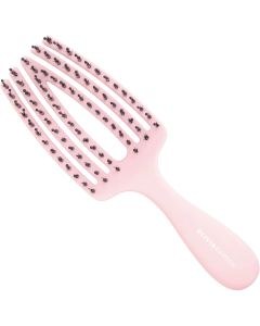 Olivia Garden Fingerbrush Care Mini Hairbrush - Pink
