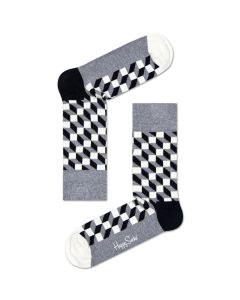 Happy Socks Filled Optic Sock (Size: 36-40)