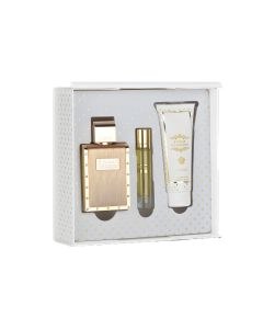 Lattafa Fragrance Gift Set The Kingdom Men (Eau De Parfum 100ml & 12ml & Shower Gel 100ml)