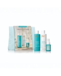 Moroccanoil Frizz Control Collection Spring Set (Shampoo 250ml, Conditioner 250ml & Shield Spray 50ml)