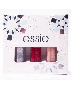 Essie Gift Box Minis Nail Varnish (Forever Yummy 5ml, Not Just A Pretty Face 5ml, Apres Chic 5ml)