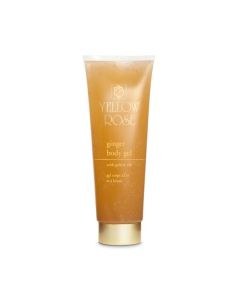 Yellow Rose Ginger Body Gel With Gold and Silk (250ml)