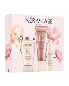 Kérastase Gloss Absolu Trio Spring Set 2026 (Shampoo 250ml, Conditioner 250ml & Smoothing Spray 45ml)