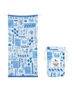 Dock & Bay Quick Dry Beach Towel - Grecian Shores L (160cm x 90cm)