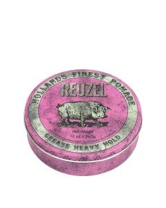 Reuzel Hollands Finest Pomade Grease Heavy Hold - Pink (340g)