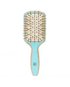 Ilu Bamboo Hairbrush Mini - Ocean Breeze
