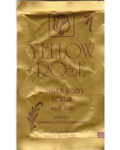 Yellow Rose Ginger Body Scrub (3ml) - SAMPLE