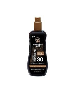 Australian Gold Instant Bronzer Spray Gel Sunscreen SPF30 (237ml)
