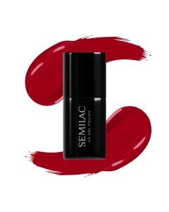 Semilac UV Gel Polish - 027 Intense Red (7ml)