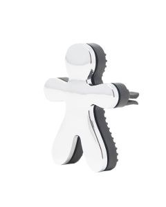 Mr & Mrs Fragrance Jeff Chrome The Beauty & The Best Car Air Freshener - Sandal & Incense