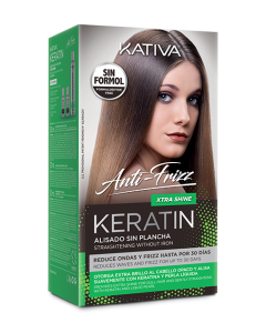 Keratin Alisado Anti Frizz Xtra Shine Kit (Shampoo 30ml & Conditioner 30ml & Mask 150ml)