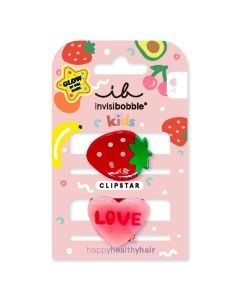 Invisibobble Kids Clipstar Glow (2pcs)