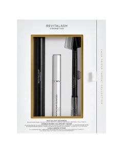 Revitalash Cosmetics Lash Triple Threat Collection (RevitaLash® Advanced 3,5ml, Double-Ended Volume Set 11ml & Styler)
