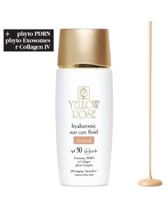 Yellow Rose Hyaluronic Sun Care Fluid Tinted SPF 50 - Light (40ml)