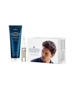 Medavita Lotion Concentrée Homme Anti-Hair Loss Treatment (Shampoo-Shower Gel 150ml & Ampoules 13x6ml)